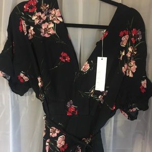 Floral jumpsuit
